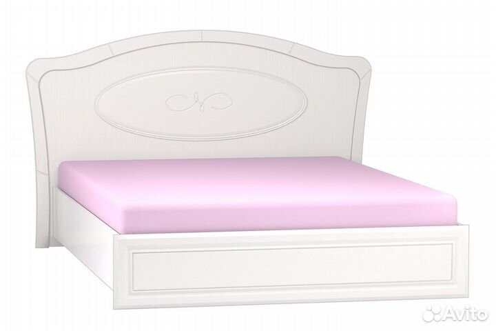 Кровать двуспальная Жемчужина (мдф основание)