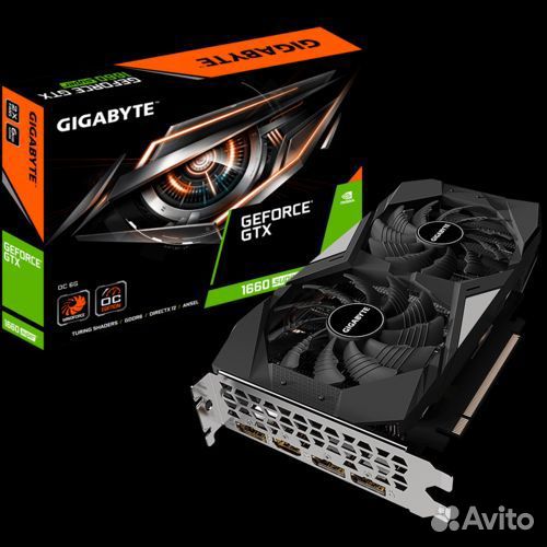 Видеокарта 1660super Gigabyte