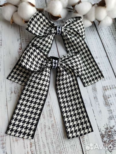 Банты для волос ручной работы