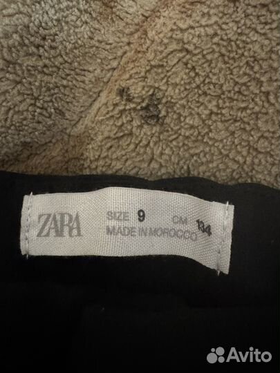 Брюки классические для девочки zara 134