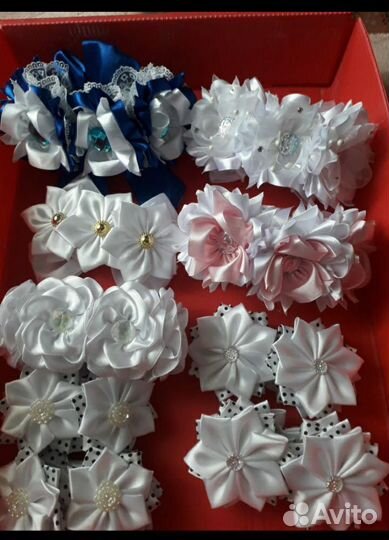 Резинки, заколки для волос, резинки на гульку