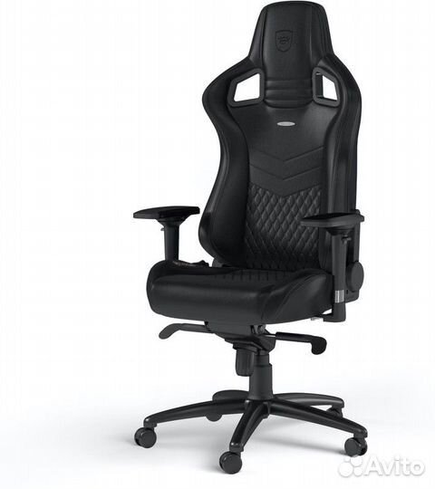 Игровое кресло Noblechairs epic Real Leather NBL-RL-BLA-001