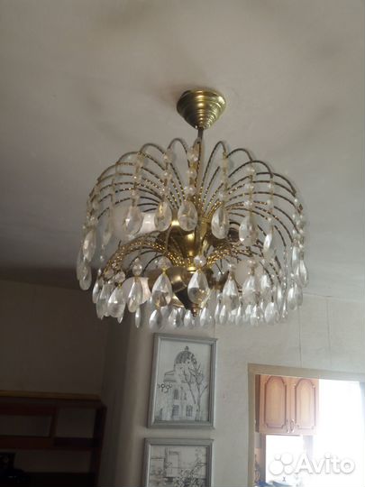 Люстры северное сияние чехия одноламп хрусталь