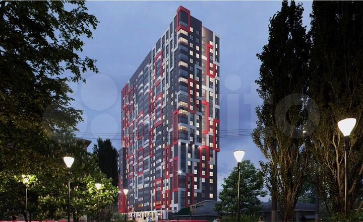 3-к. квартира, 98,1 м², 4/25 эт.