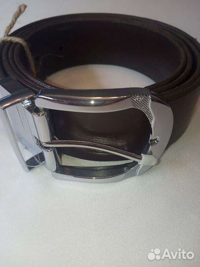 Мужской кожаный ремень ручной работы