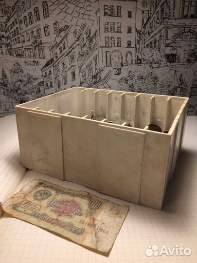 Монеты СССР и купюра 1 рубль