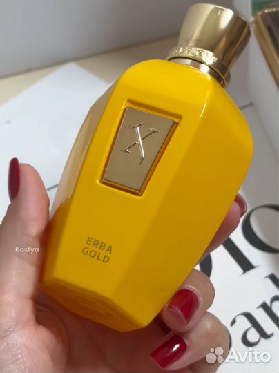 Духи xerjoff erba gold