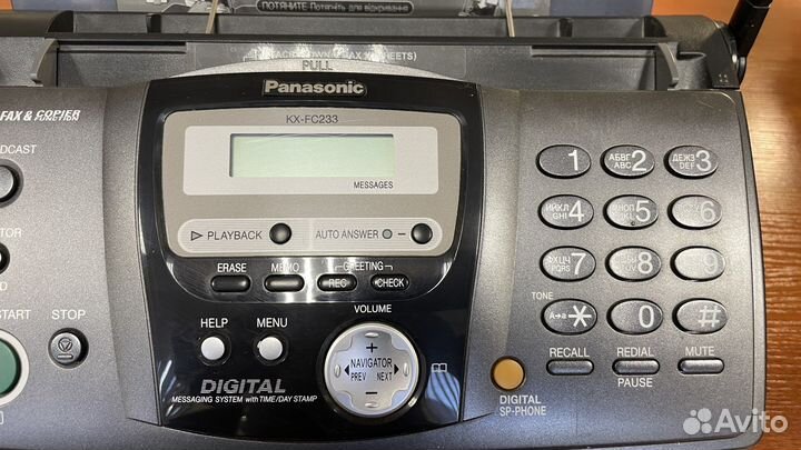 Факс Panasonic KX-FC233