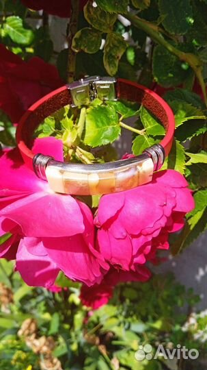 Браслеты с янтарём