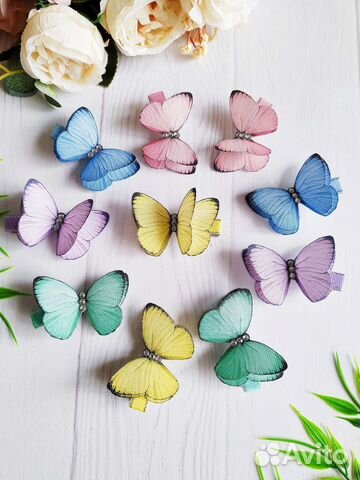 Заколка для волос ручной работы