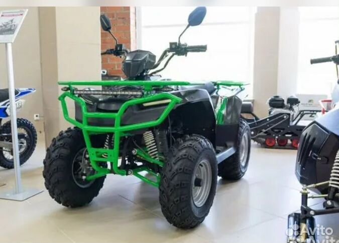 Квадроцикл Ирбис ATV 200 зеленый