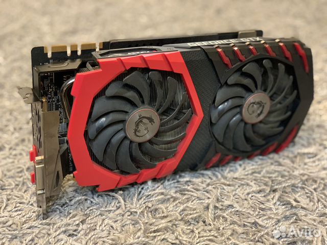 Видеокарта MSI Gaming X gtx 1080 ti 11 gb
