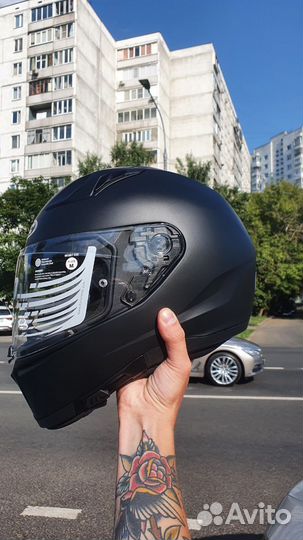 Шлем HJC i70 черный матовый XXL