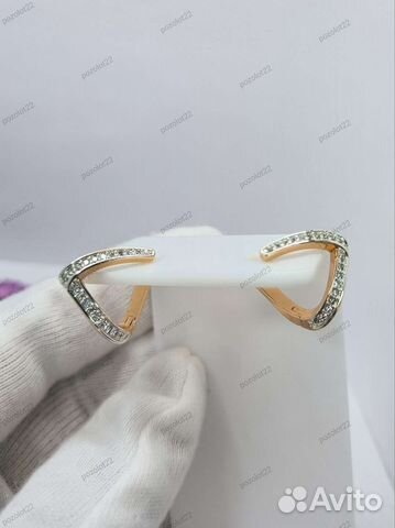 Женские серьги 16*16. Медицинская сталь