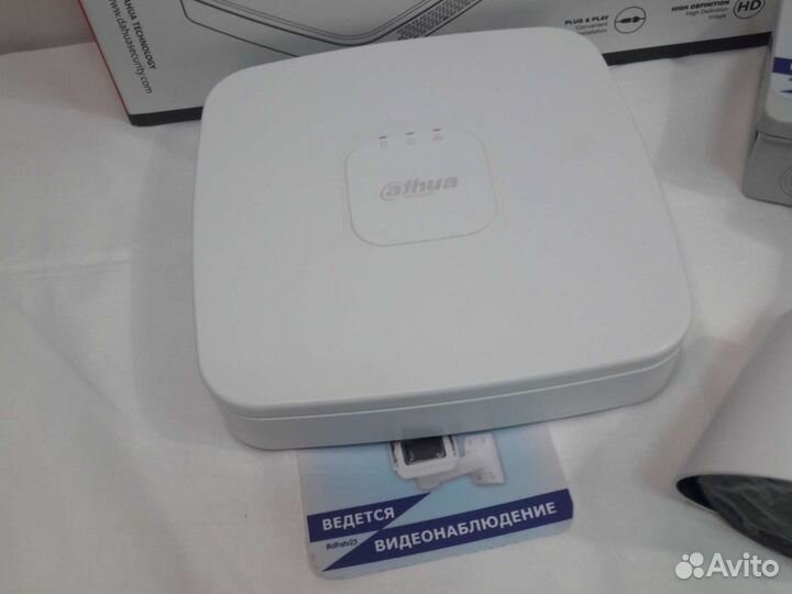Видеонаблюдение 4Мп регистратор Dahua 6 камер