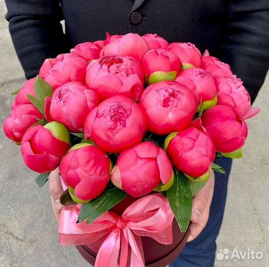 Пионы Букет пионов