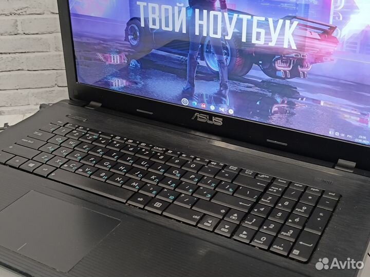 Большой/17.3 ноутбук asus Core i5/8gb/SSD240GB