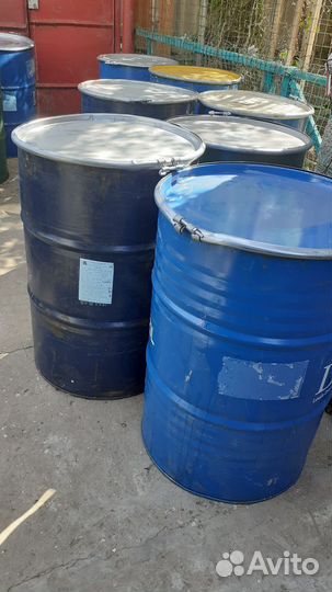 Бочки 200л метал.(пищевая, чистая)