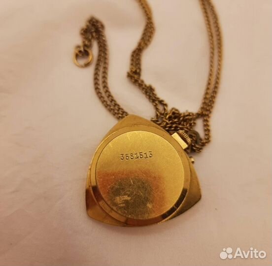 Часы-кулон. Винтаж. Заря