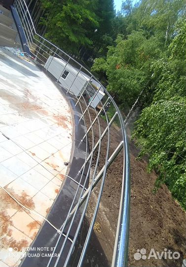 Перила из нержавеющей стали, поручни, ограждения