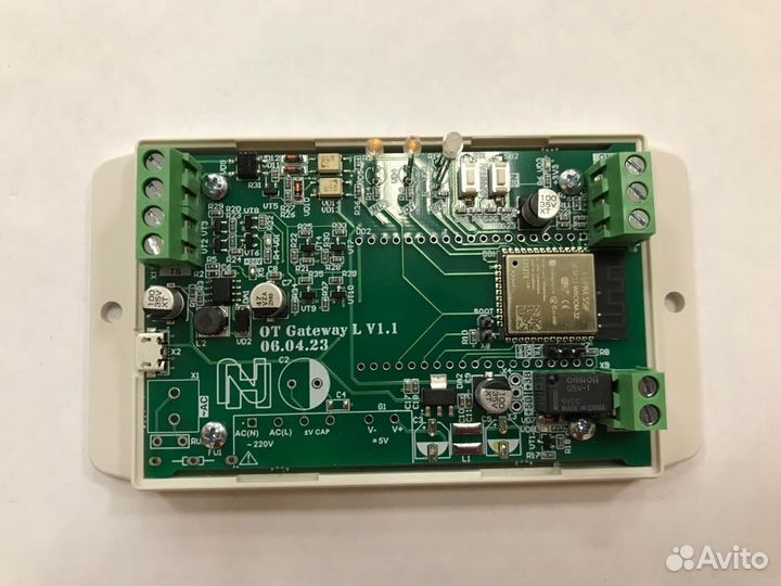 Модуль управления на газовый котел со смартфона