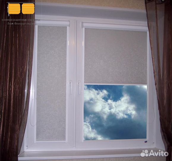 Жалюзи рулонные шторы блэкаут