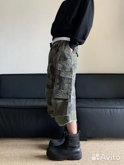 Шорты camo cargo army shorts