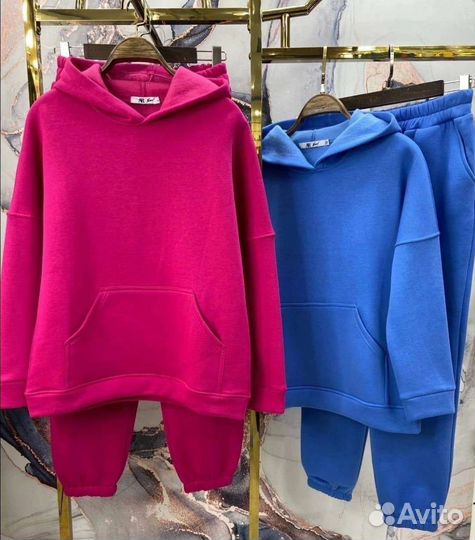 Спортивный костюм на флисе теплый 42,44,50