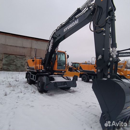 Колёсный экскаватор Hyundai R210W-9S, 2022