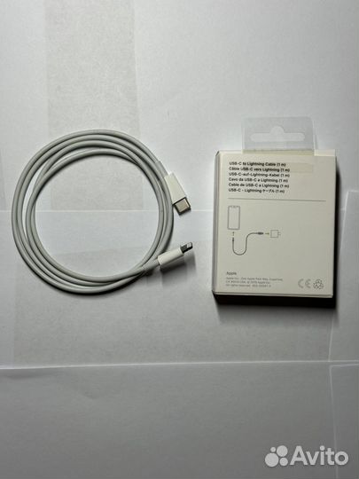 Оригинальный кабель Apple USB C - Lightning 1M