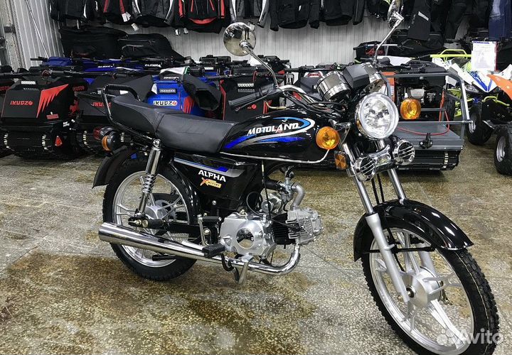 Мопед motoland альфа 11 PRO-sport