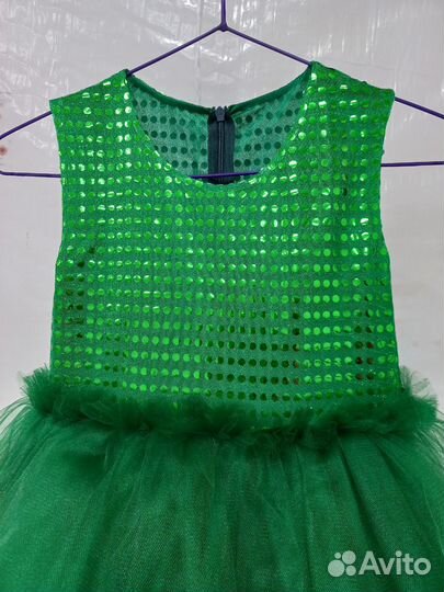 Новогоднее платье елочка