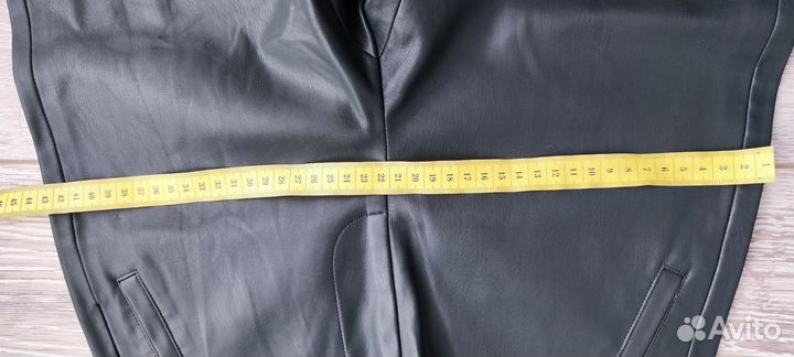 Кожаные штаны zara