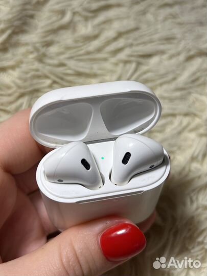 Беспроводные наушники apple airpods 2