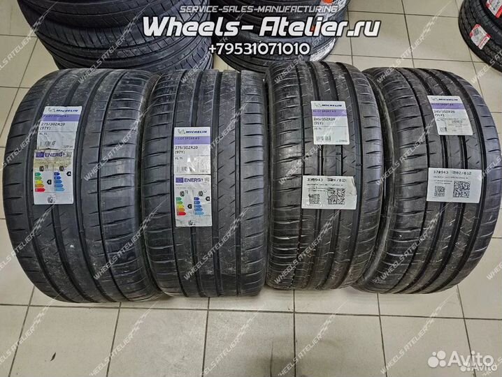 Michelin Pilot Sport 4 S 245/35 R20 и 275/30 R20 95Y