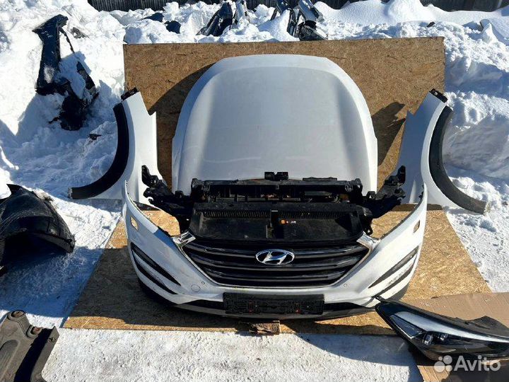 Передний срез/морда в сборе/ноускат Hyundai Tucson