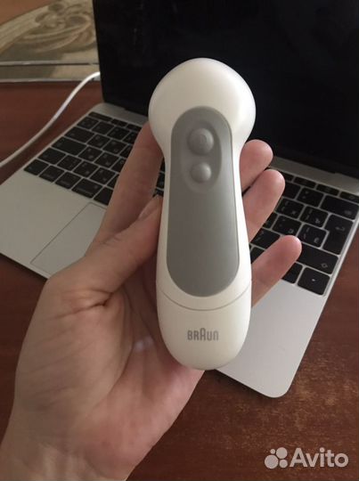 Аппарат для глубокого очищения лица braun, б/у