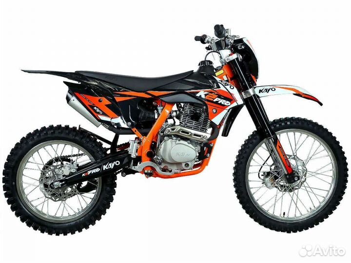 Мотоцикл кроссовый kayo K2 PRO 21/18 2024 г