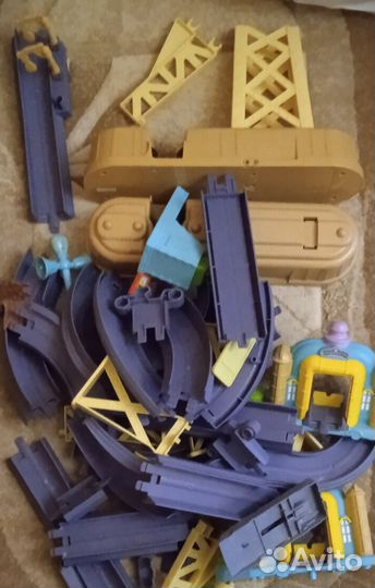 Большой набор Чаггингтон Мост железная дорога