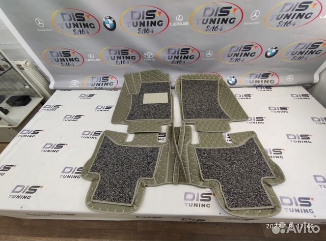 Ковры салона 3D Land Cruiser Prado 150 / GX460