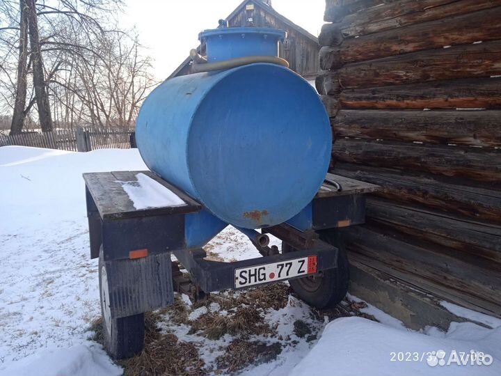 Прицеп с бочкой