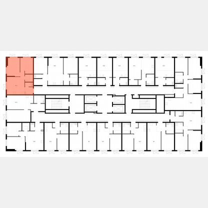 2-к. квартира, 46,2 м², 28/33 эт.