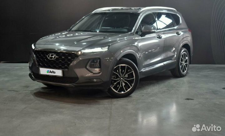 Hyundai Santa Fe 2.2 AT, 2017, 103 659 км