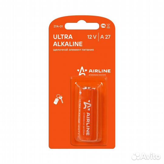 Батарейка a27 12v для брелоков сигнализаций щелочн