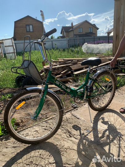 Велосипед stels Pilot 750 складной