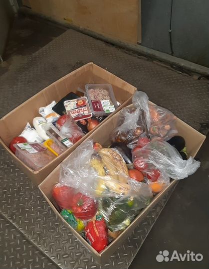 Списанные продукты магазина корм для животных