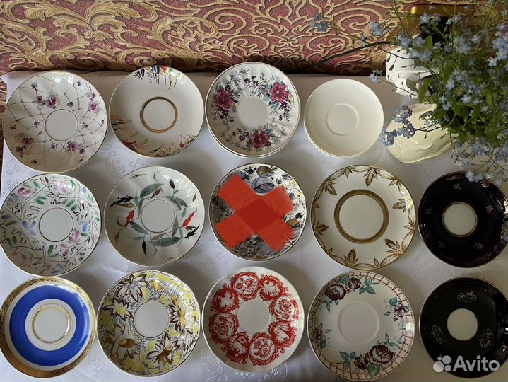 Блюдца,розетки времён СССР