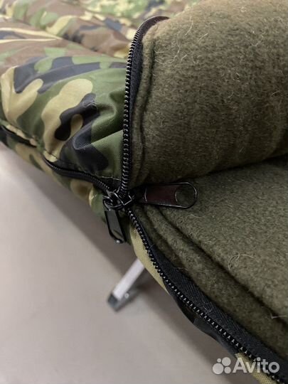 Спальный мешок Alaska Standart до -20 с флисом