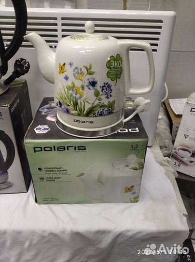 Чайник электрический новый polaris