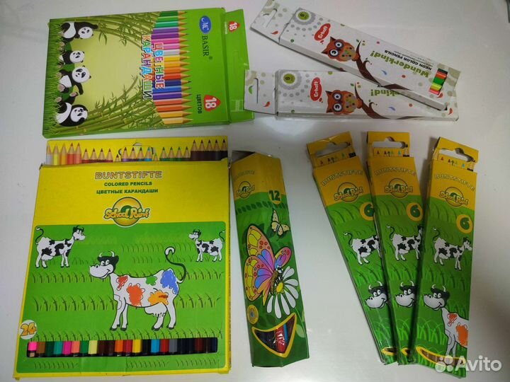 Набор цветных карандашей